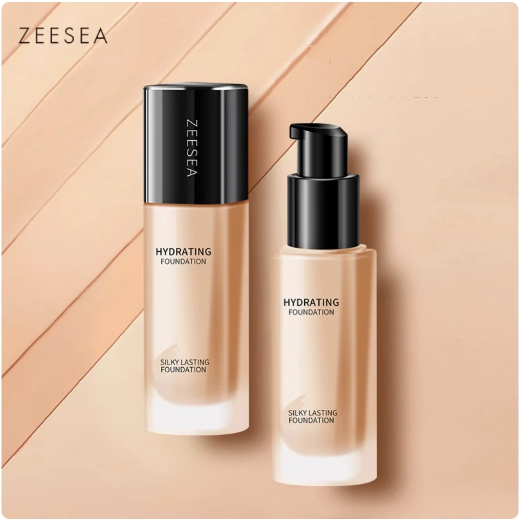 ZEESEA Silky Lasting Liquid Foundation- Hydra & Matte Makeup Concealer Brightening Waterproof BB Cream