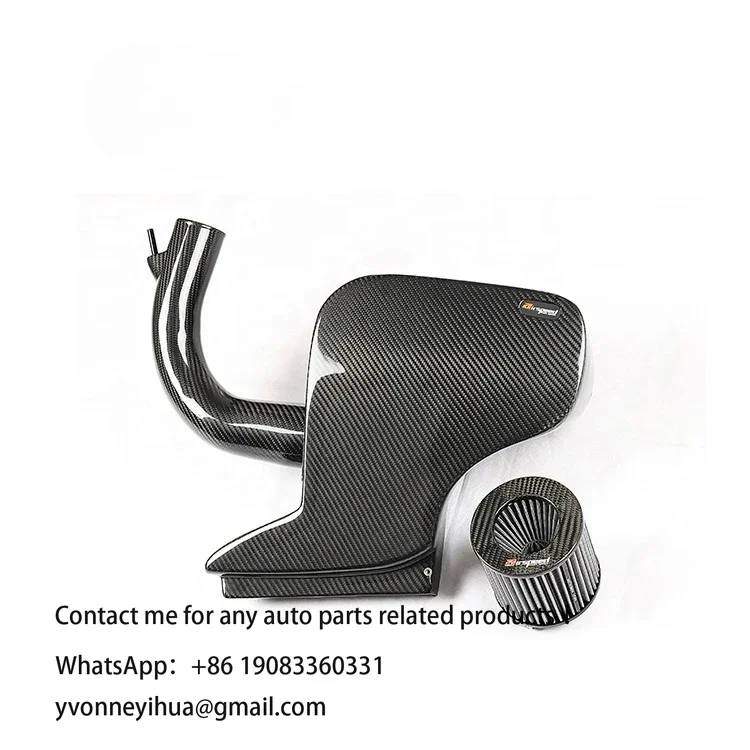 Airspeed Brand Latest Trend Customized Auto Accessories 3k Twill Carbon Fiber Cold Air Intake System For AUDI A3 1.4T
