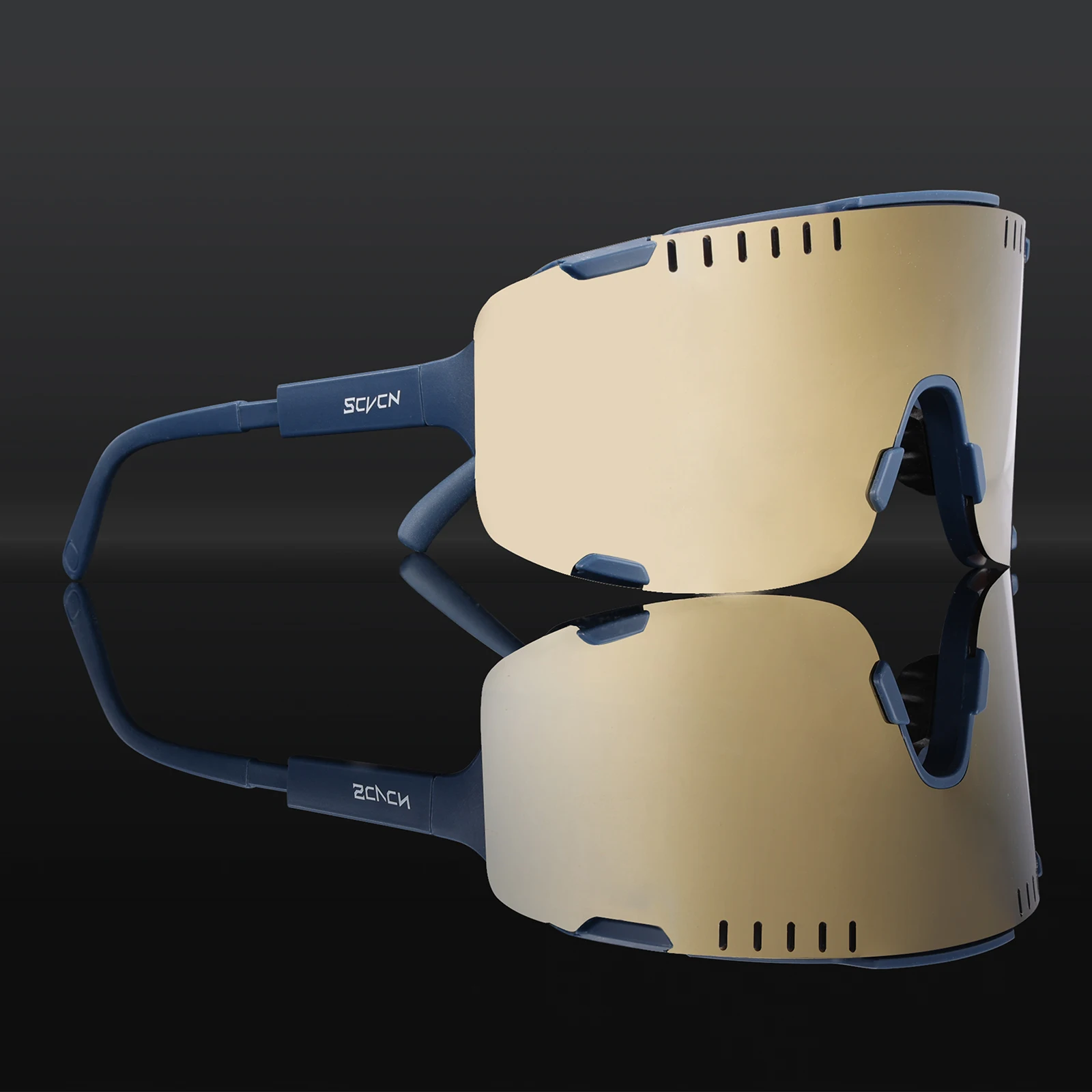 

SCVCN Men Photochromic Sunglasses for Cycling Glasses Mountain Bike Road Bicycle Eyewear Pock Cycle Goggles UV400 Polarized MTB