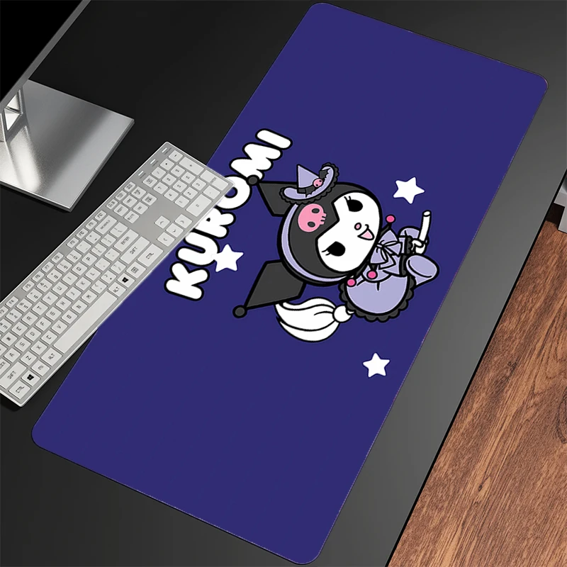 Mouse Pad Kuromi N on-Slip Large Kawaii Gaming Accessories Notbook Computer Speed Mini Pc Gamer Keyboard Pad Desk Mat Mousepad