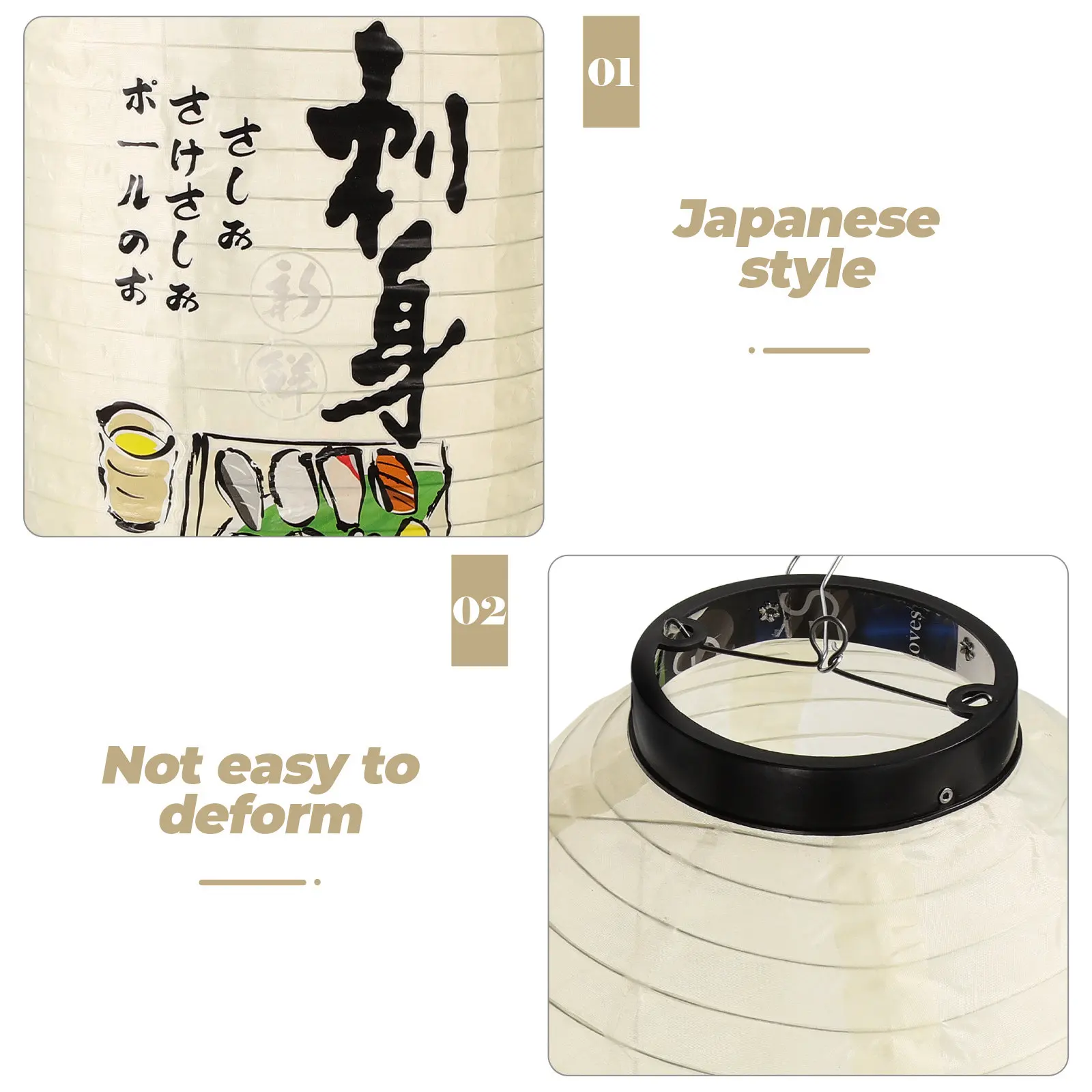 

Traditional Japanese Silk Lantern Hanging Decor for Restaurant Cafe Bar Home Interior Outdoor Festive Party Decoration Fixture