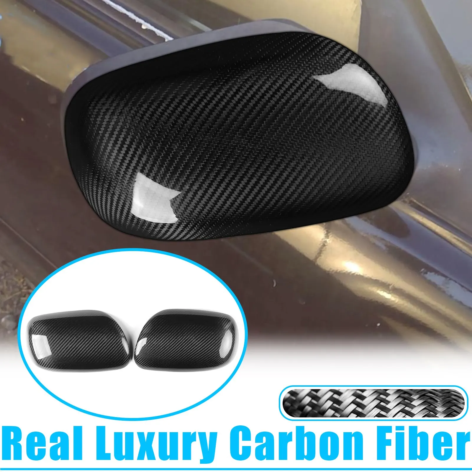 Side Rearview Mirror Cover For Lexus IS200 GXE10 IS300 JCE10 Altezza XE10 1999-2005