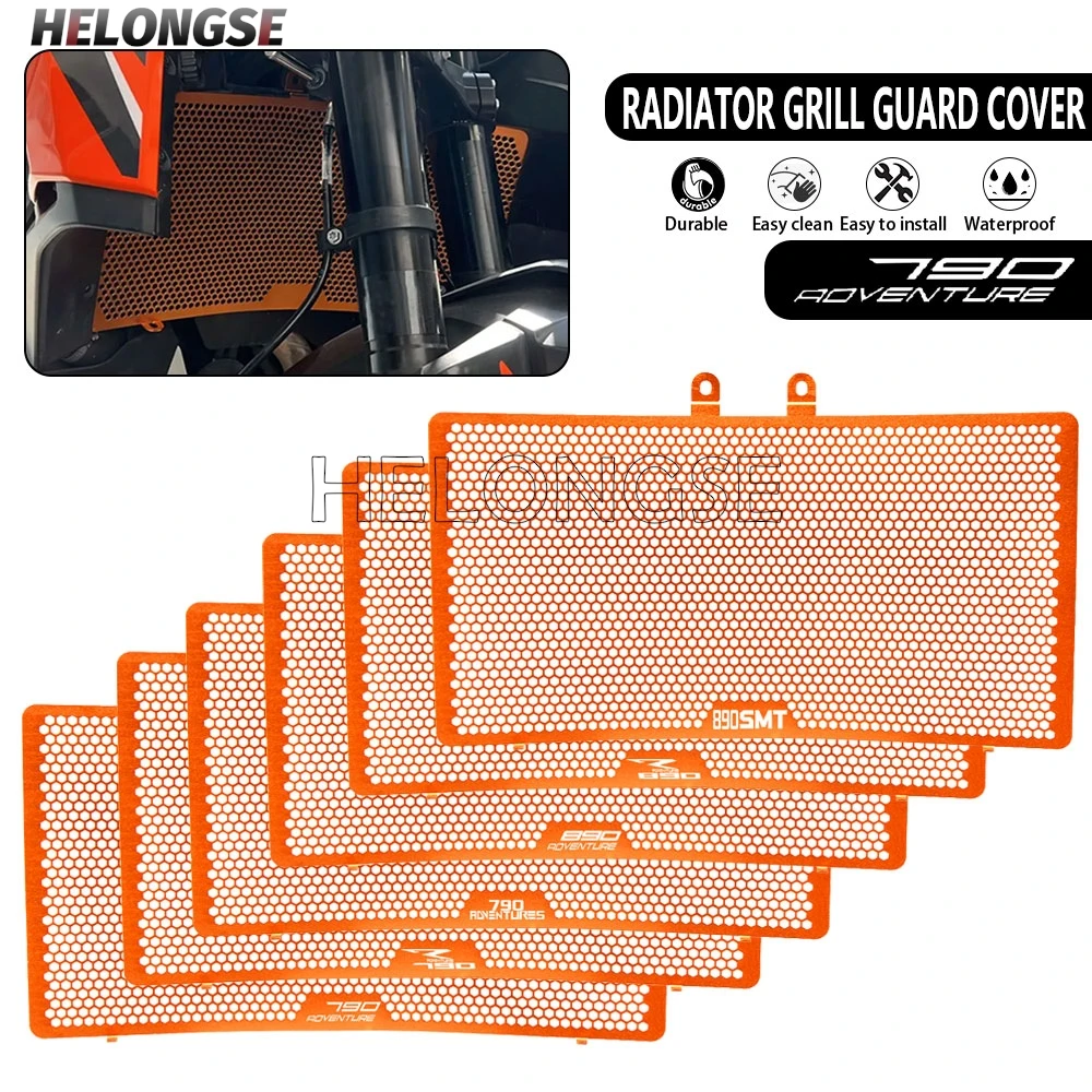

2026 For KTM 790 890 Adv 790 890 Adventure S R 2019-2025 Motorcycle Radiator Guard Protection Grille Cover Protector Accessories