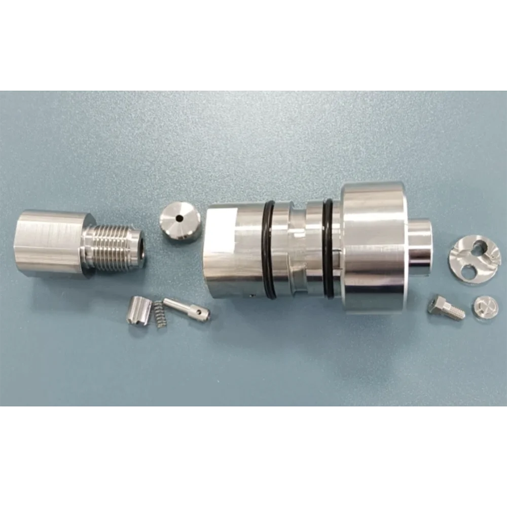 Waterjet Machine Intensifier Check Valve Assembly, 60K For H2O Water Jet Cutter Head Complete Check Valve Assy 301002-1 301002-3