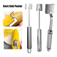 Stainless Steel Corn Peeler Serrated Corn Stripper Cutter Planer Household Corn Shovel Thresher Kitchen Vegetable Gadget Tools