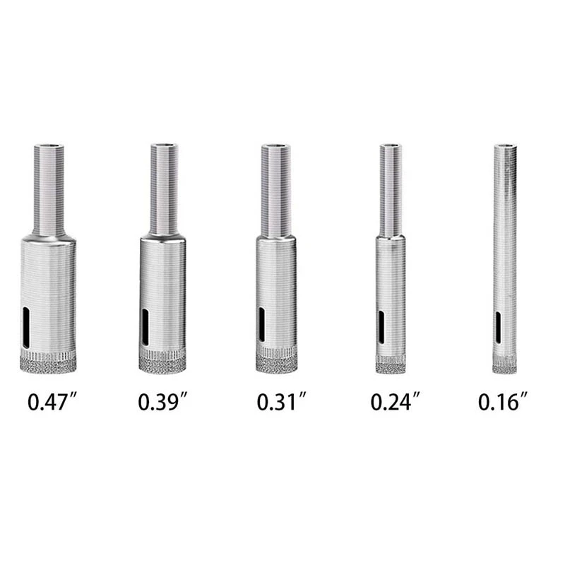 مجموعة مثقاب الزجاج ، لقم الثقب ، رأى حفرة ، مستخرج زجاجة ، أداة مزيل