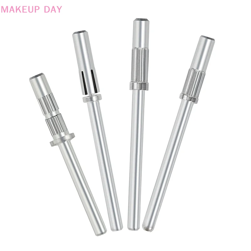 1pcs 3.1mm Mandrel Bit For Nails Stainless Steel Sanding Bands For Manicure Sandpaper Ring Holder 3/32 Nail Drill Accessories