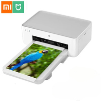 New Xiaomi Mijia Photo Printer 1S Wifi Multifunctional Mini Portable Smart APP Control  Waterproof HD Photo Printer