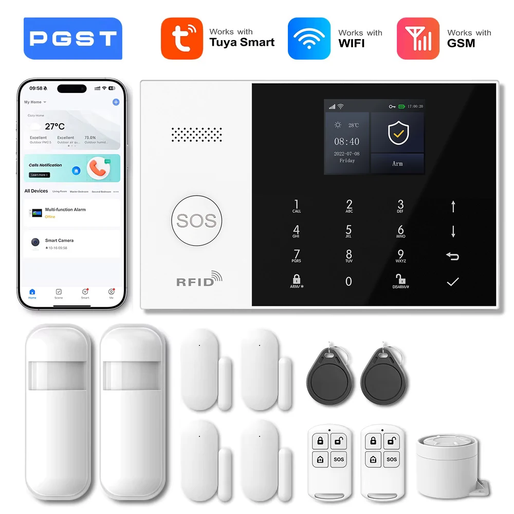 

GSM охранная сигнализация PG-105