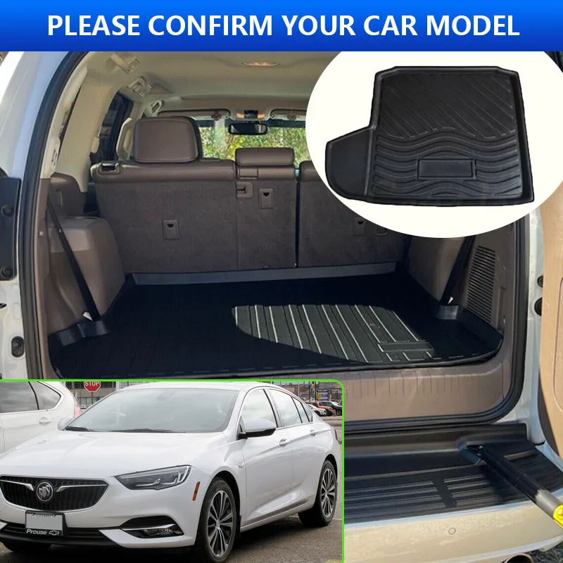 Trunk Mat For Buick Regal Opel Vauxhall Insignia Holden Commodore 2018~2023 High Temperature Resistant Storage Carpet Accessorie