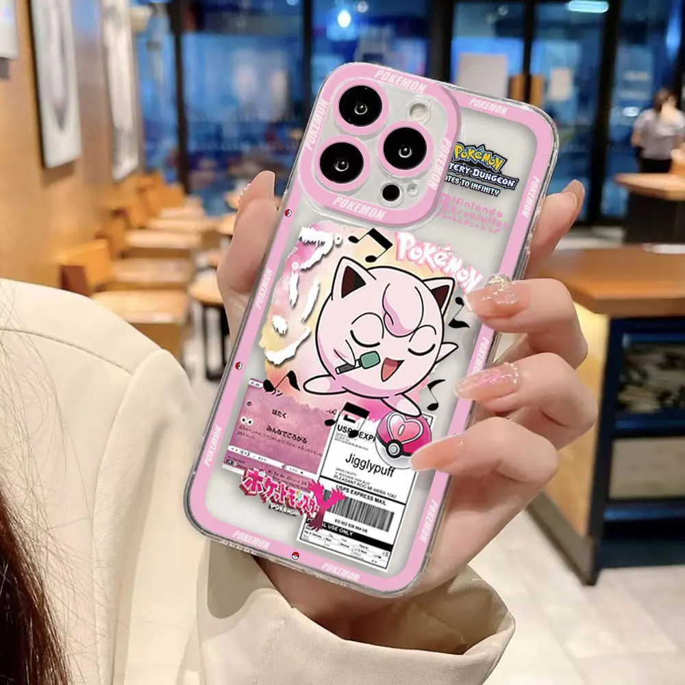 Bulbasaur G-Gengar Jigglypuff Handyhülle für Xiaomi 15T POCO X7 X6 X5 X4 X3 NFC GT F3 F5 F7 M7 M6 M4 M3 11 11T PRO LITE NE Cover