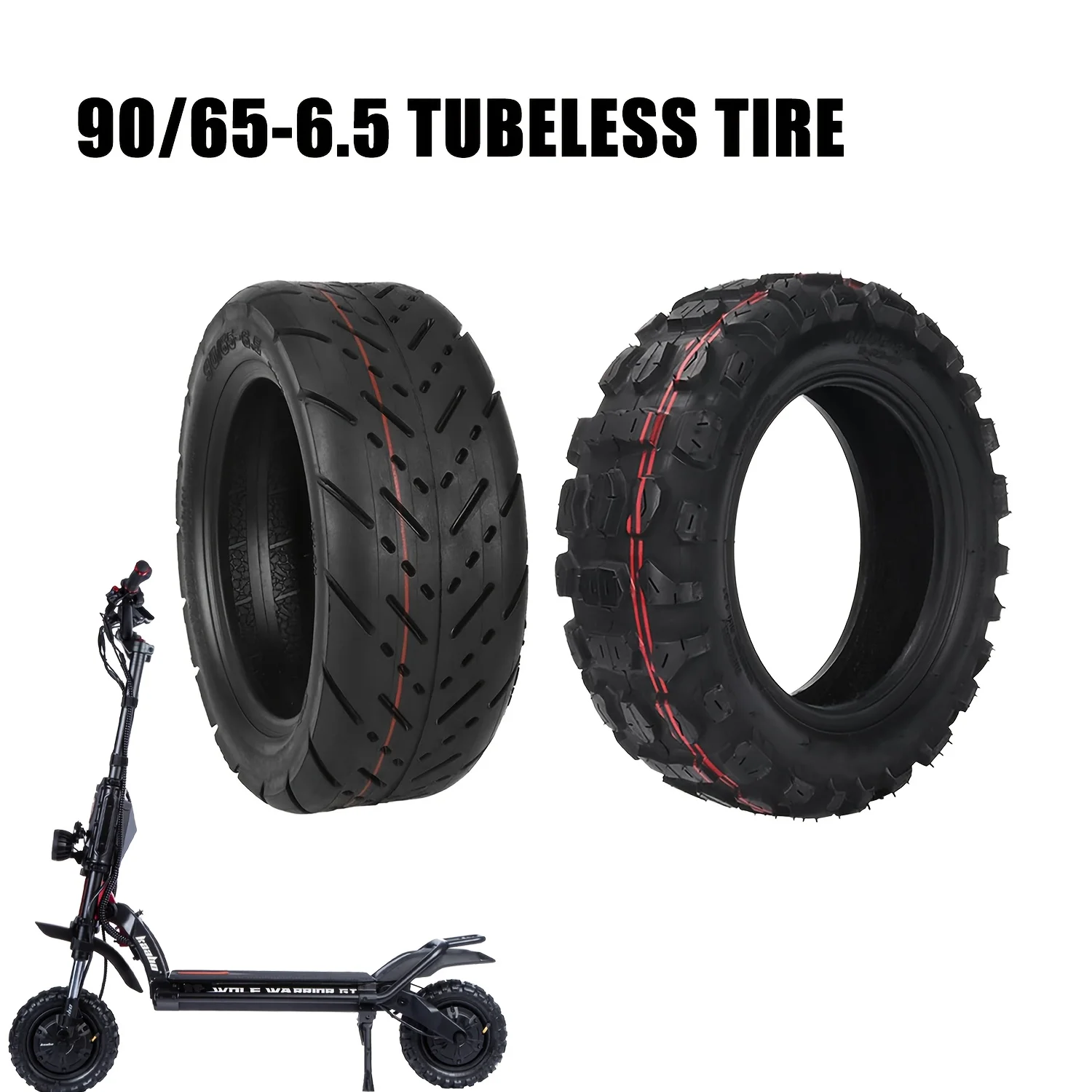 

90/65-6.5 Off Road Tire 11 Inch Electric Scooter Tire for Kaabo Wolf Warrior 11 X King GT Dualtron Thunder Ultra Zero 11x Parts