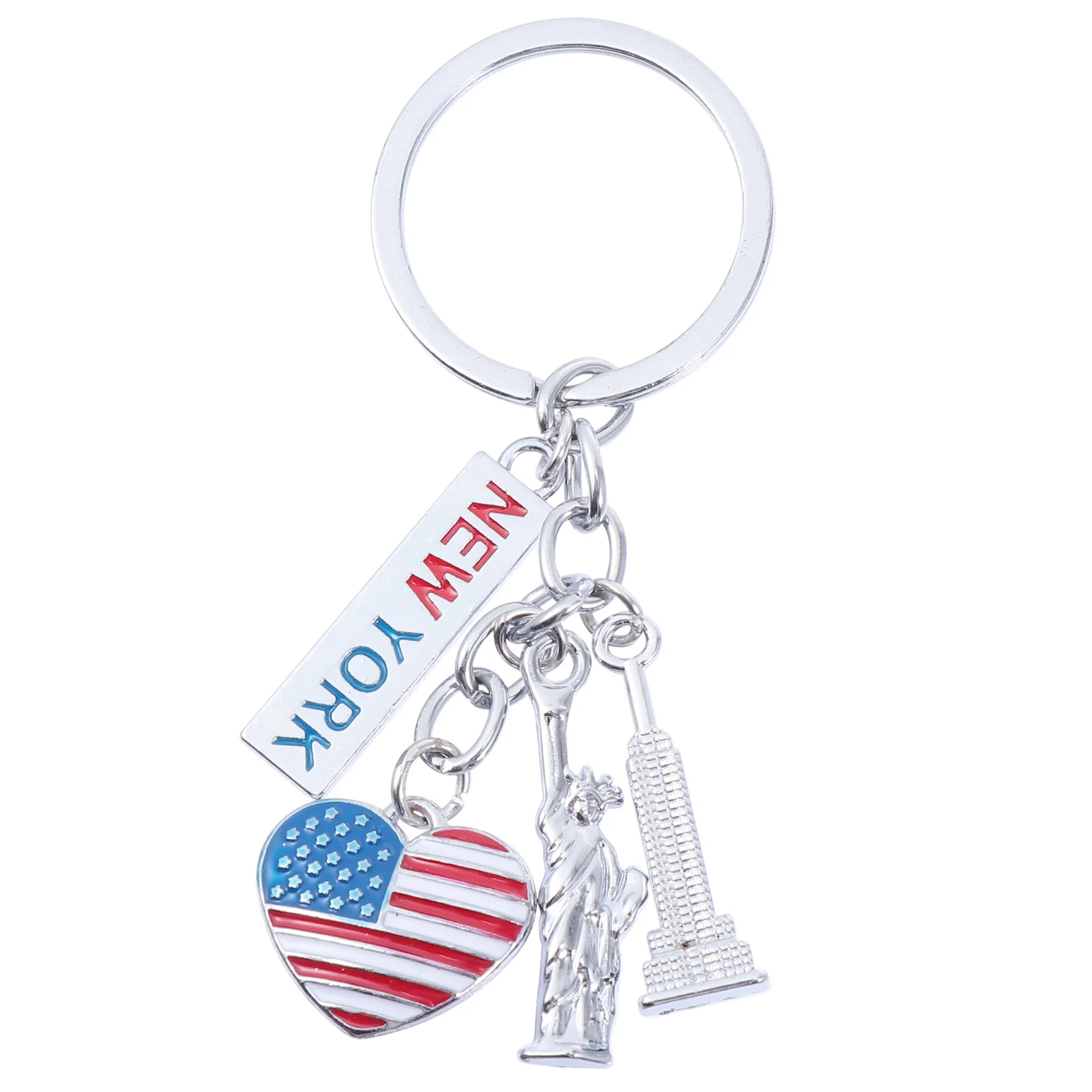 

Independence Day Keychain Creative Pendants Chains Fashionable Rings Ornaments Handbag Decorative Keychains Tote Stylish