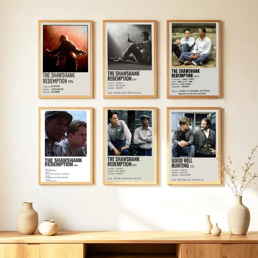 movie The Shawshank Redemption Poster HD Poster Warm Home Decoration Suitable for Bedroom and Living Room Gifts Giving