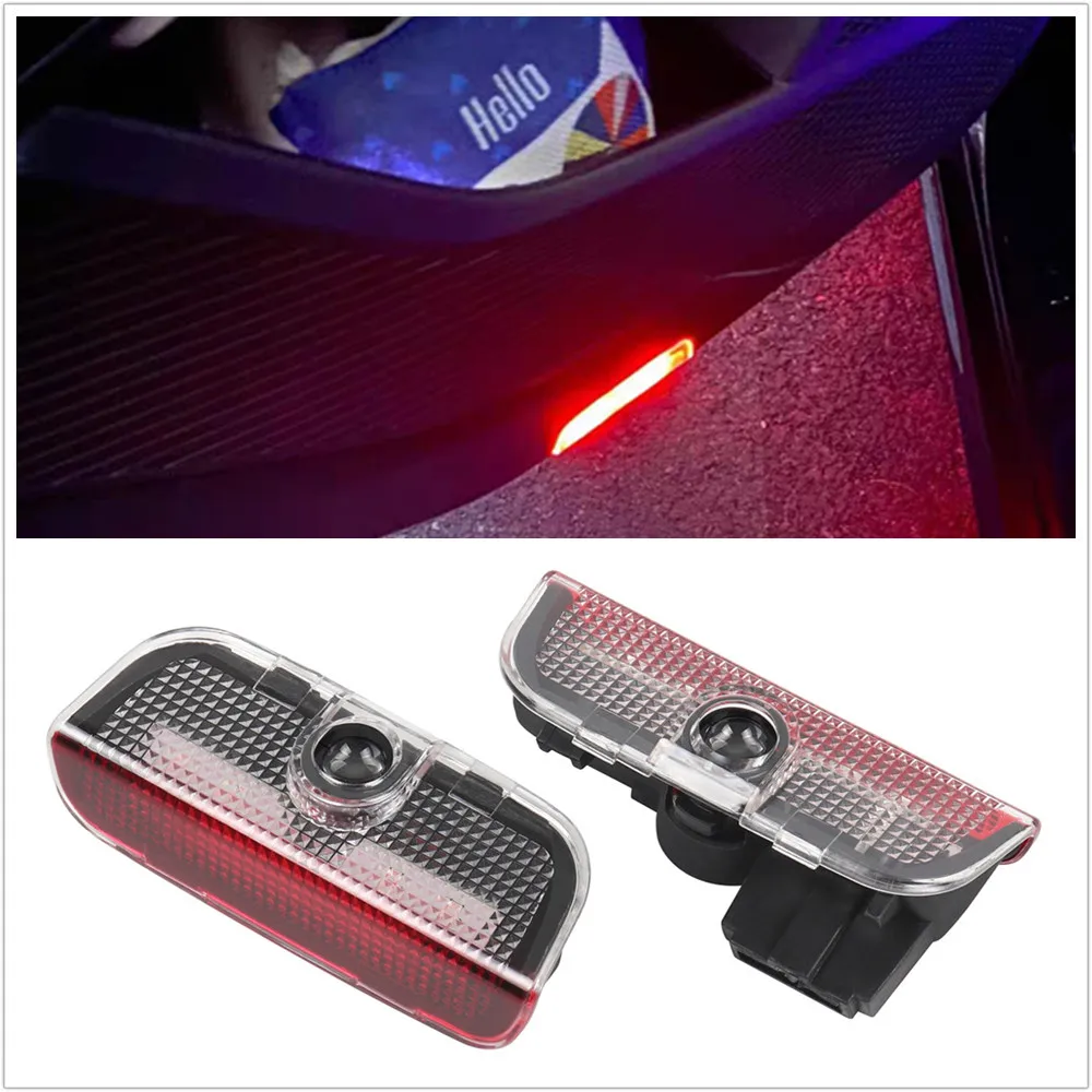 

LED Car Door Logo Projector Welcome Light Accessories For VW Passat B8 B7 B6 CC Touareg 7P Golf 5 6 7 Jetta MK5 MK6 MK7 Tiguan 2