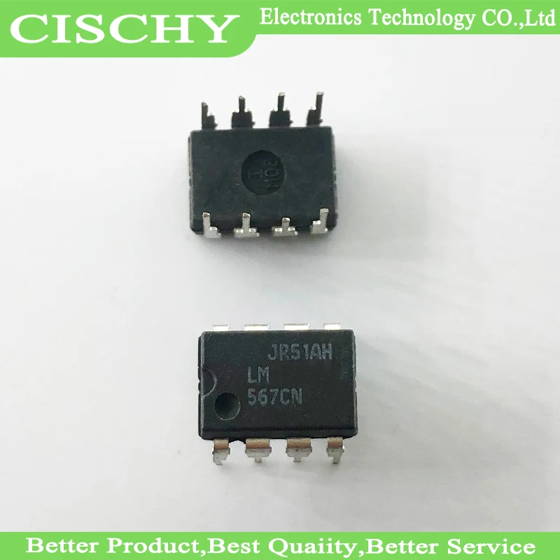 10PCS LM567CN DIP8 LM567C DIP LM567 567CN DIP-8