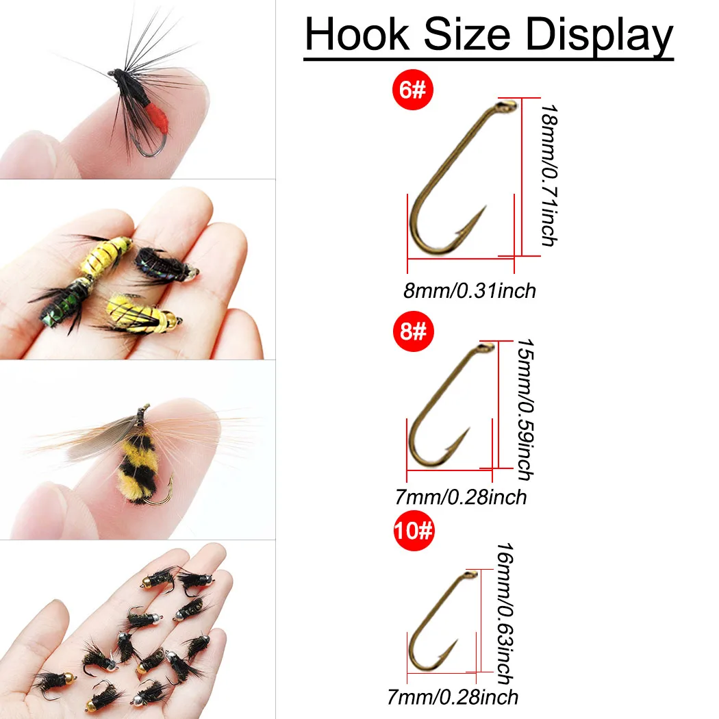 مجموعة طعوم صيد السمك 24-84 قطعة، طُعم جاف، مناسب لسمك السلمون المرقط والجهير، طُعم جاف مناسب لسمك السلمون المرقط والسلمون #3