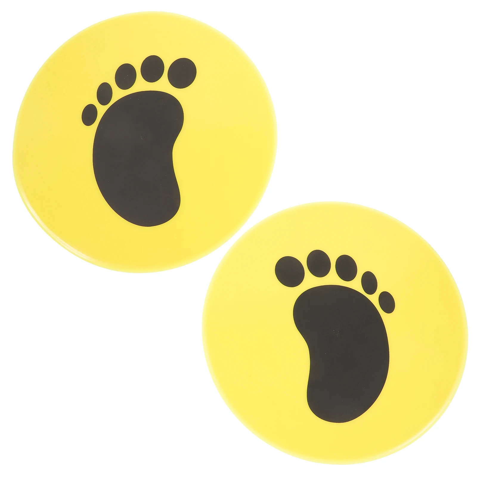 

2Pcs Nonslip PVC Training Floor Pad Durable Soccer Football Markers Practical Sports Signs Football Training Equipment