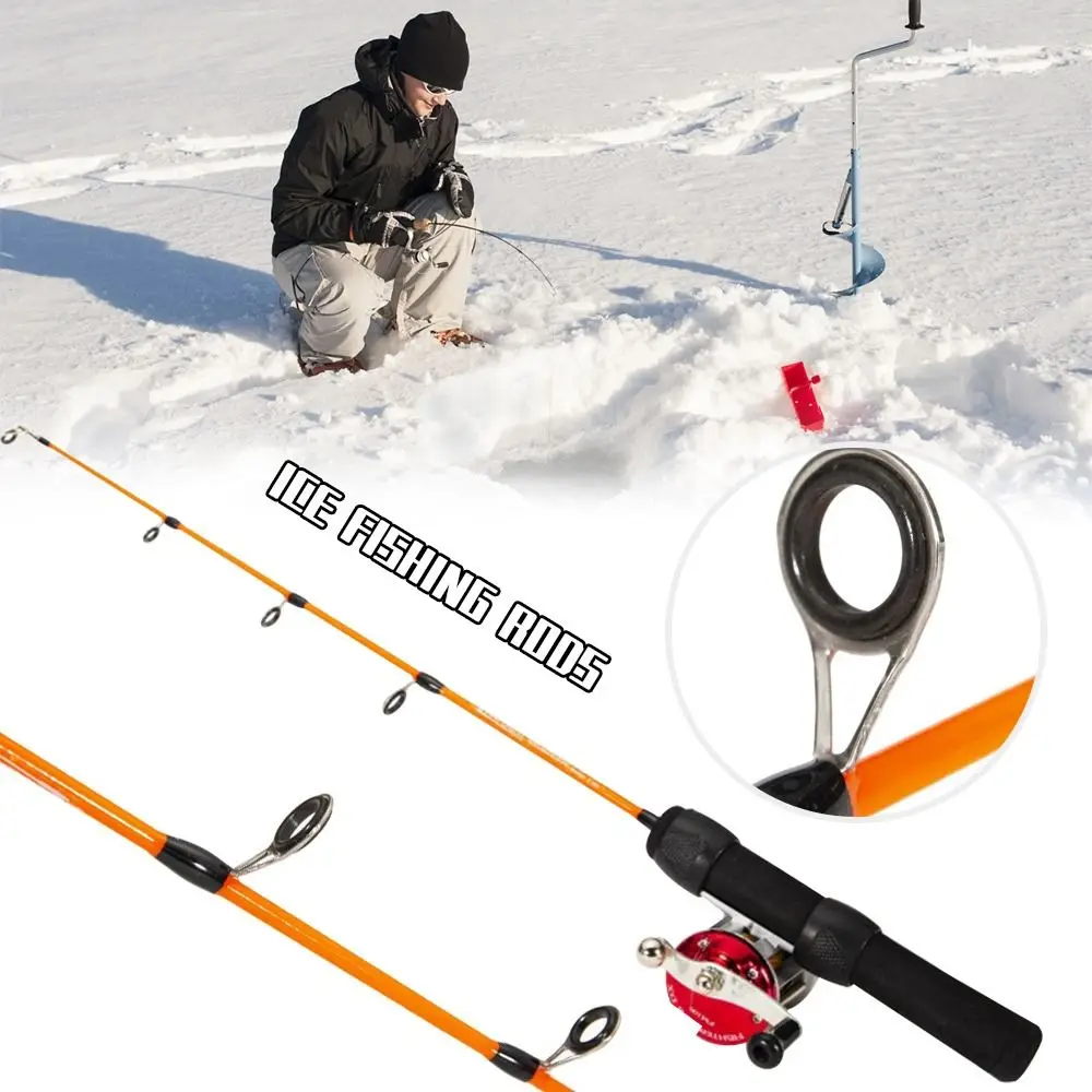 

50cm Fishing Rod & Reel Winter Fishing Rods Ice Fishing Rods or Fishing Reels To Choose Rod Combo Pen Pole