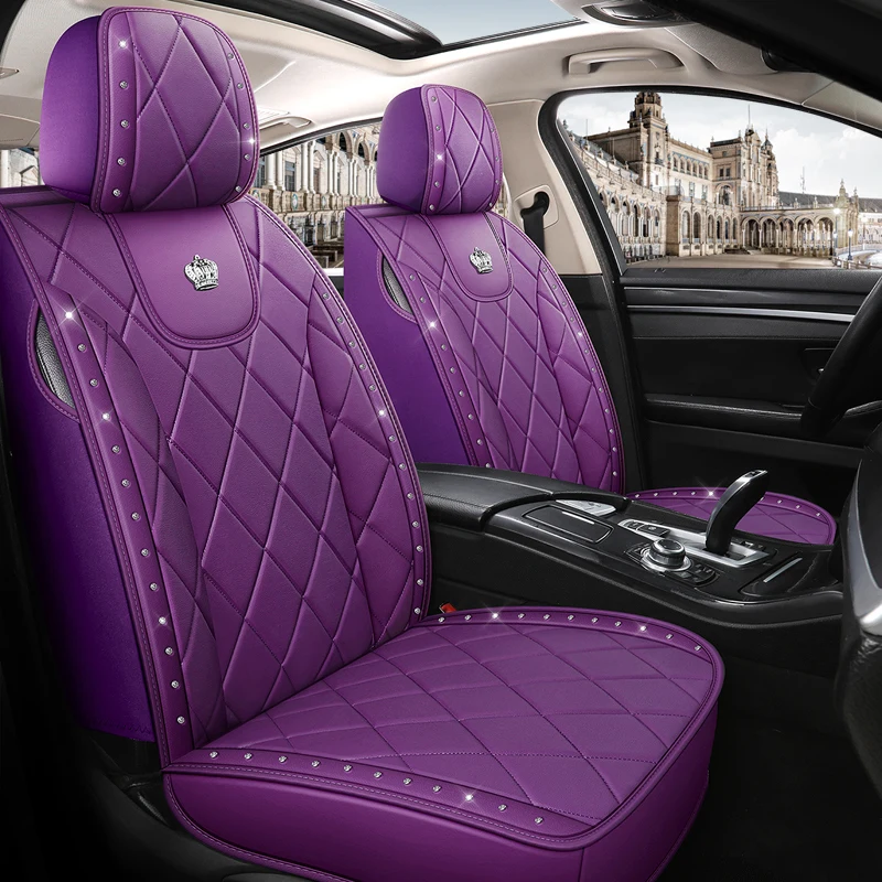 New Car Seat Cover Set For Jetta Volkswagen VW Polo 9N Sedan 6R Touareg Passat b5 b6 b8 Golf 7 4 5 6 T-ROC Tiguan Accessories
