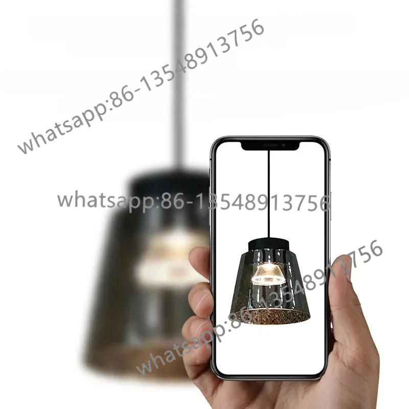 

Скандинавская дизайнерская модель кафе, ресторан, бар, люстра с одной головкой