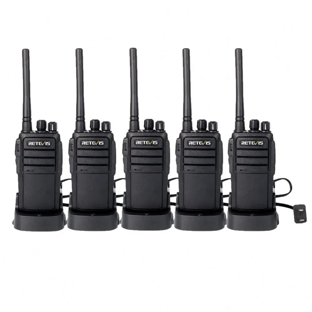5 упаковок Retevis RT21 VOX Scrambler Squelch Security Walkie Talkie UHF400-480 МГц 16 каналов 2,5 Вт Бизнес Коммерческая двусторонняя радиосвязь Церковь