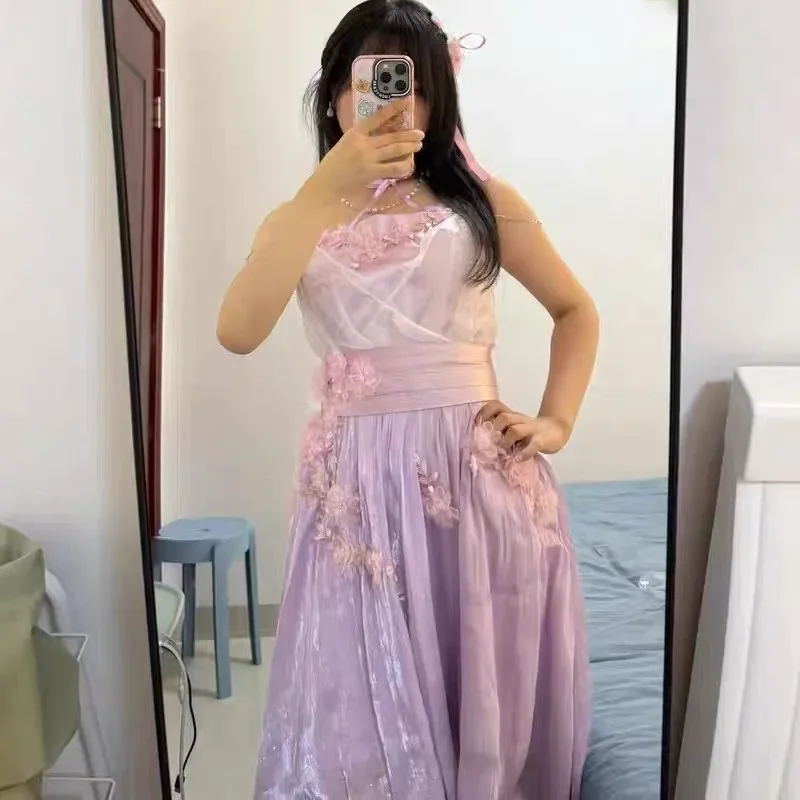 Traje de juego de rol, traje de fiesta de Carnaval de Halloween, juego Love and Deepspace, disfraz de flores de primavera, peluca, vestido rosa para mujer