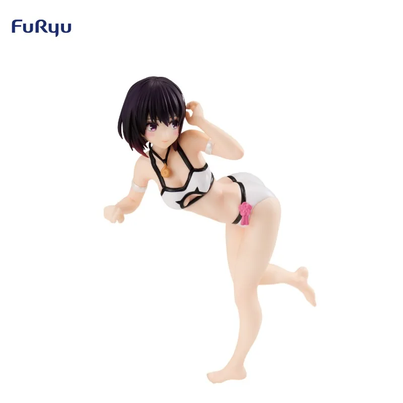 Ayakashi Triangle FuRyu Kanade Suzu swimwear 100% Original genuine 15cm PVC Action Figure Anime Model Toys Collection Doll Gift