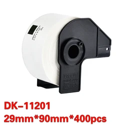 1Roll for DK-11201 DK11201 for Brother Labels With Holders 29*90mm Thermal Paper fit for QL-500 QL-700 QL-800 QL-1100