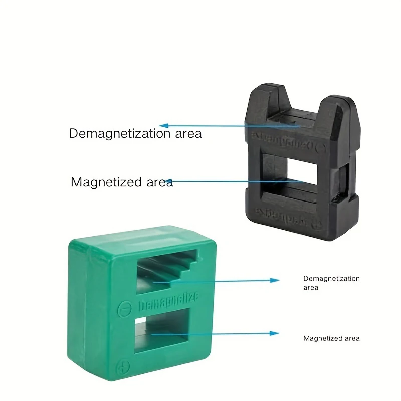 Quick Charge Screwdriver with Dual Magnetizer/Demagnetizer Precision Magnetic Pickup Tool for DIY & Pros