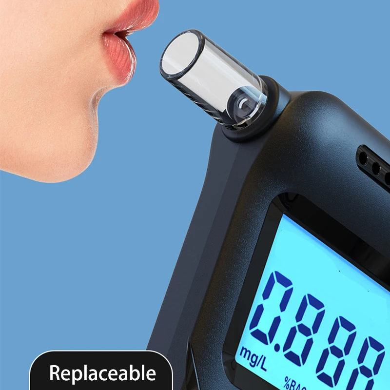 

Портативный тестер алкоголя для голосовой трансляции, модель аккумулятора, выдувной тип автомобиля, детектор алкоголя для проверки безопасности