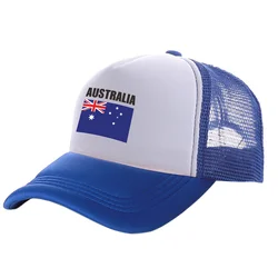 Australia Trucker Caps Men Australia Hat Baseball Cap Cool Summer Unisex Mesh Net Caps