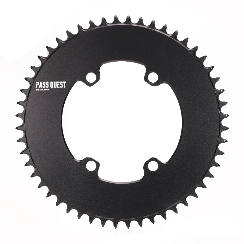 PASS QUEST ROTOR 110BCD Round Road Bike Chain Crankshaft Closed disk 110BCD 58T Narrow Wide Chainring DI2 Bicycle Derailleur