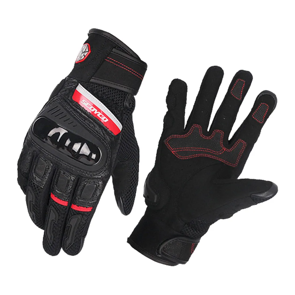 

Motorcycle Gloves Cellular Mesh Motorcycle Racing Gloves Punching Ventilation Guantes Moto Shock Absorption Joint Protection