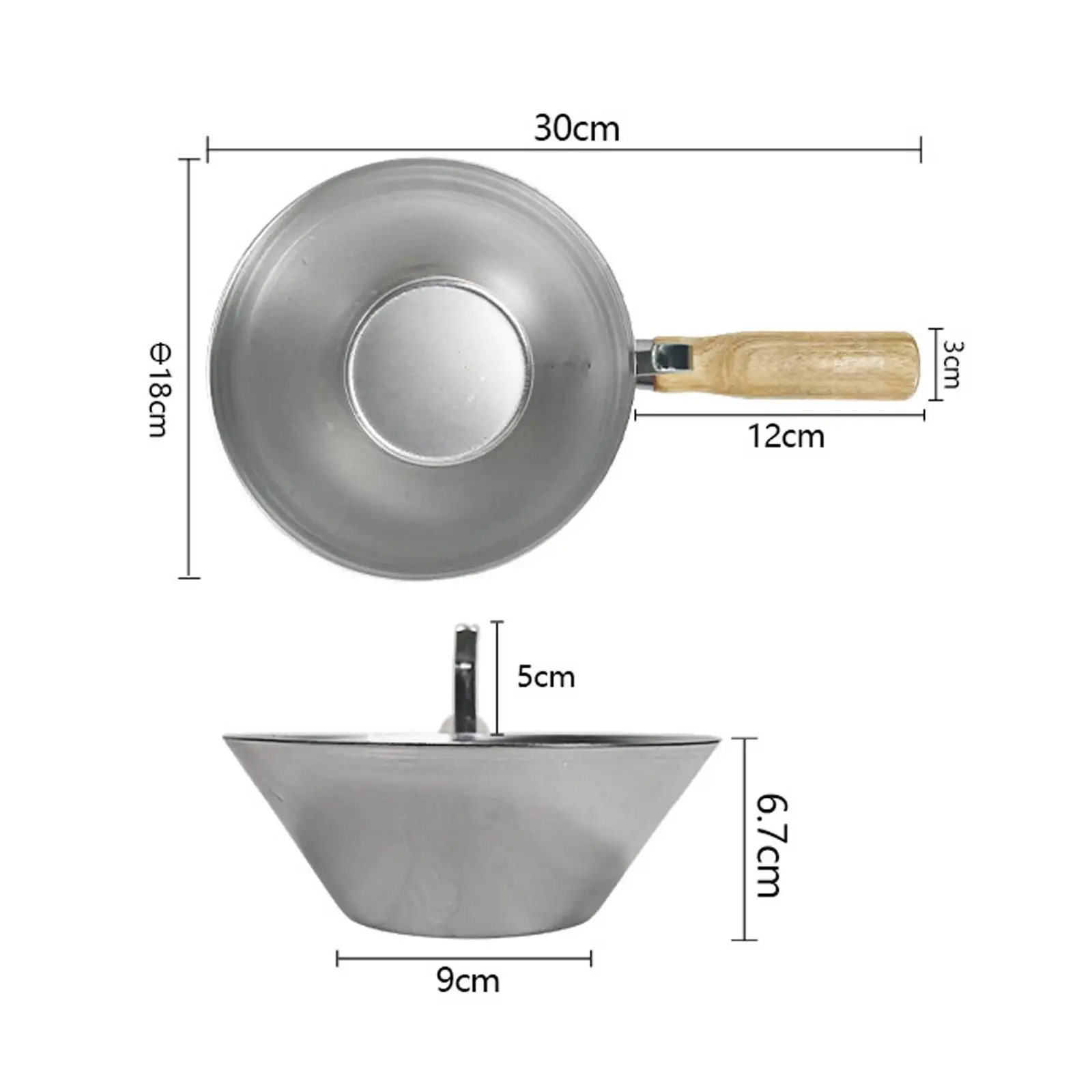 

Construction Tool Bowl Cement Bucket Scoop Sturdy Mud Pan with Hanging Hook for Plaster and Concrete Home Renovation