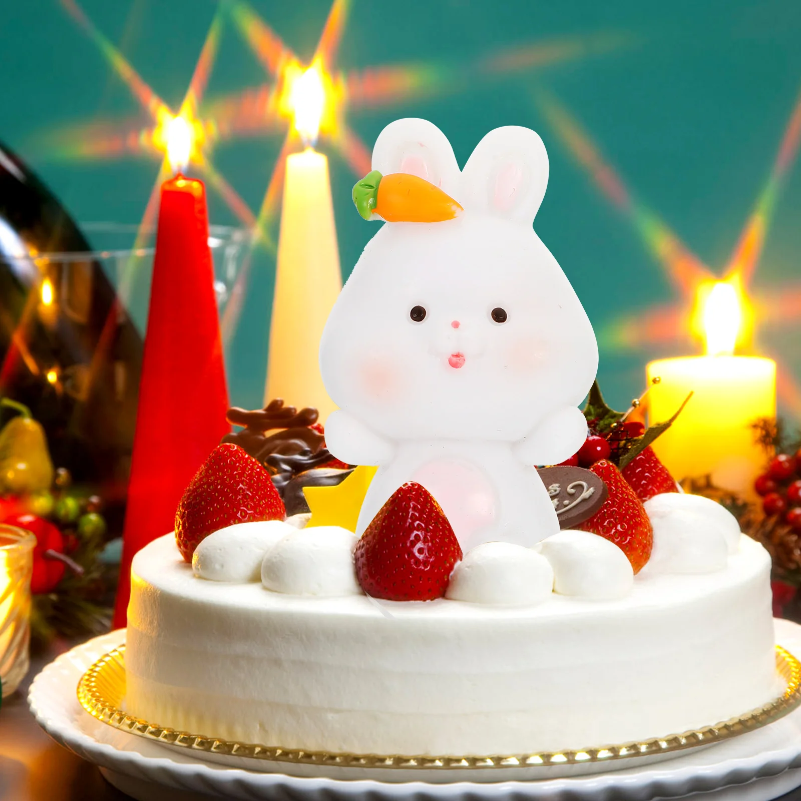 

Miniature Figurines Resin Animal Cake Decoration Cartoon Cupcake Toppers Mini Topper Delicate Lightweight Safe Strong Simple