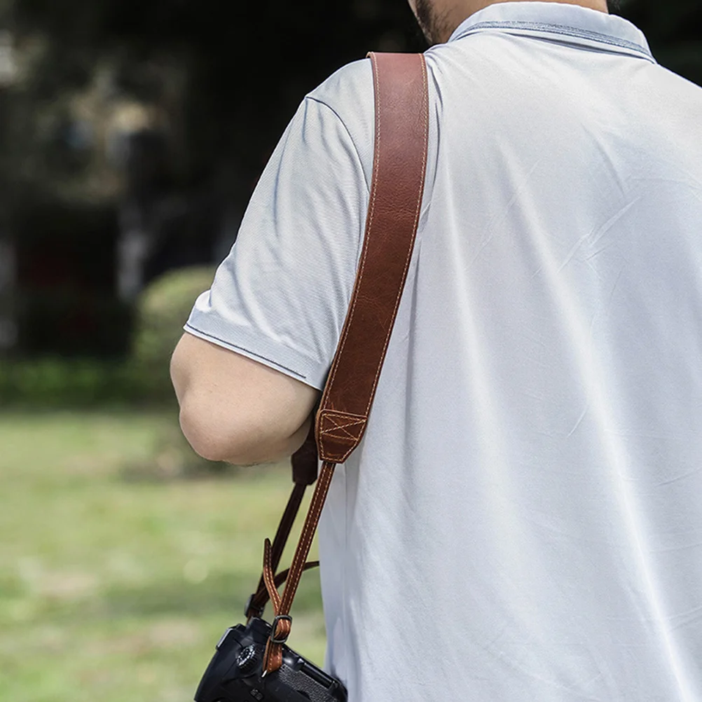 

Shoulder Strap Adjustable Sturdy Lightweight Dslr Digital Camera Neck Belt For Outdoor Photography Camera Lanyard Cameras Safety