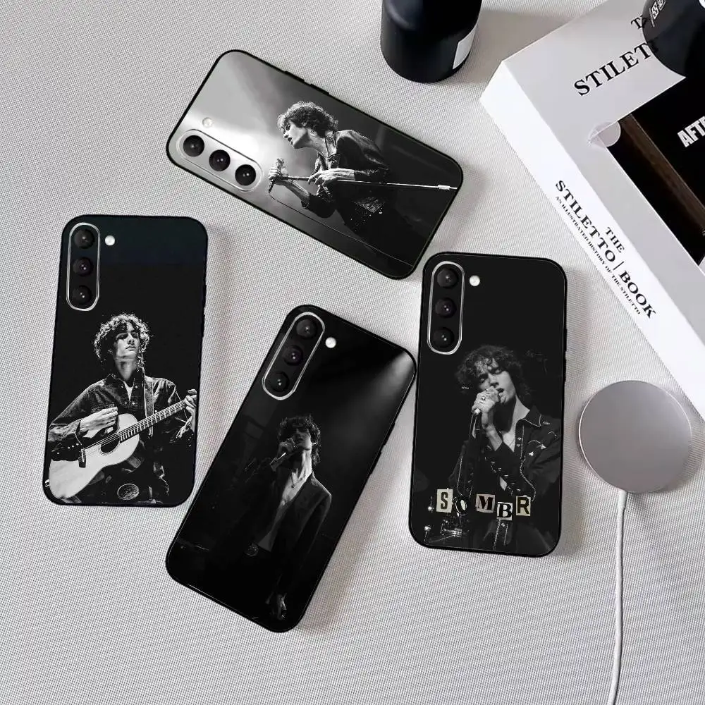Singer S-Sombr-BR Phone Case For Samsung Galaxy A73,A72,A71,A70,A53,A52,A51,Others Soft Black Cover