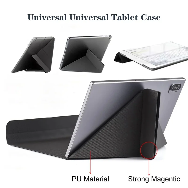 

Magnetic Case For Universal Model Tablet Cover Usually Tablet Protective Case Portable Protective Shell Three Bracket Modes