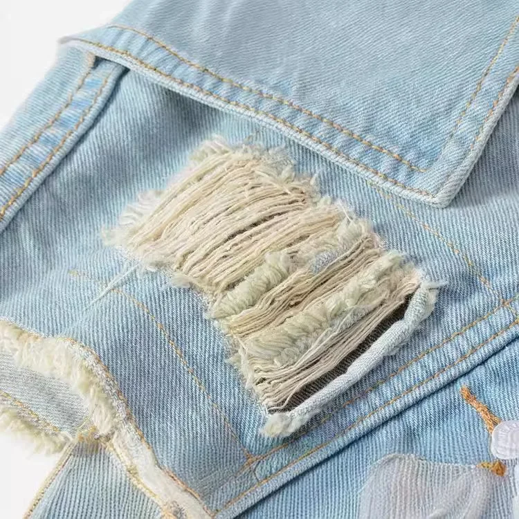 Spring Autumn New Fashion Men' - Men'S Fashion Vest With Jeans บทวิจารณ์และราคา