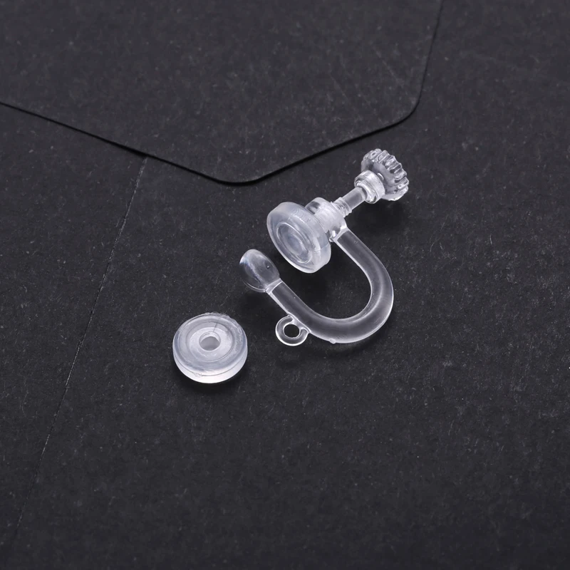 UNNAIER 2/10 Pc Resin screw ear clip Accessories ear cuff Fake ear piercing jewelry ladies clip earrings without holes