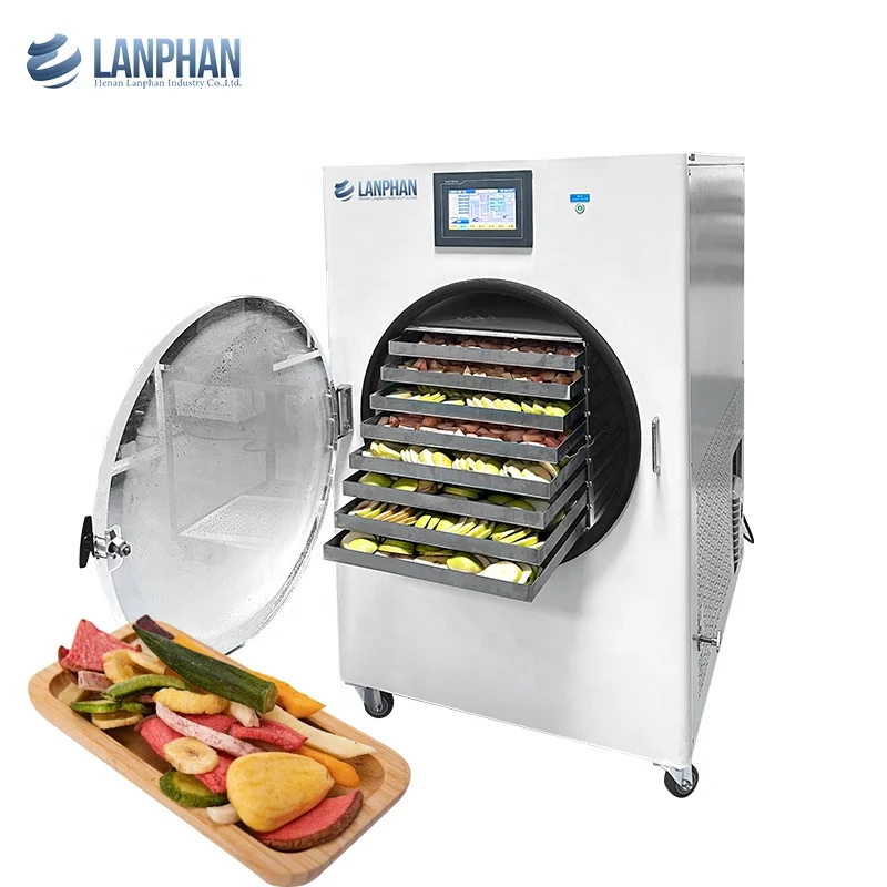 Commercial Laboratory HFD-30  8 Trays 40KG 45KG Large Vacuum Freeze Dryer Lyophilizer Freeze Drying Equipment 380V