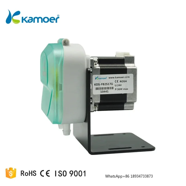 Kamoer KDS 24v 900ml Mini Stepper Driven Detergent Hose Squeeze Peristaltic Pump for Dish Washing Facilities