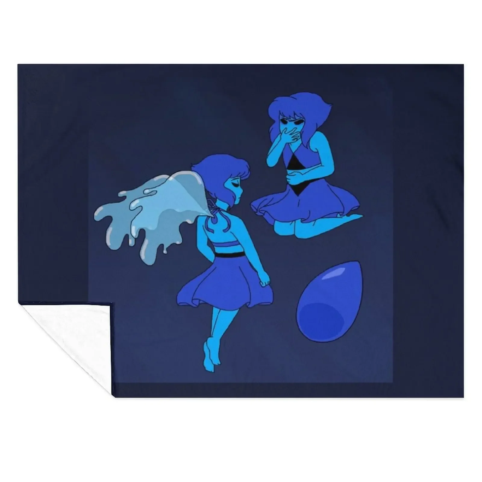 

Lapis Lazuli Throw Blanket Nap Fashion Sofas Hairy Custom Blankets