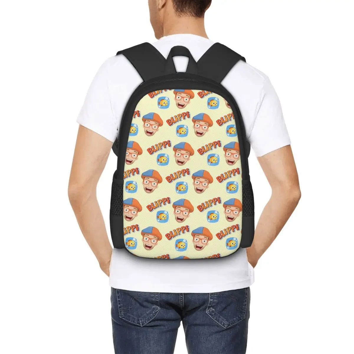 Mochila escolar Meekah And Blippi para estudiantes, mochila de viaje para senderismo, mochila de moda para niños y niñas, bolsos de hombro