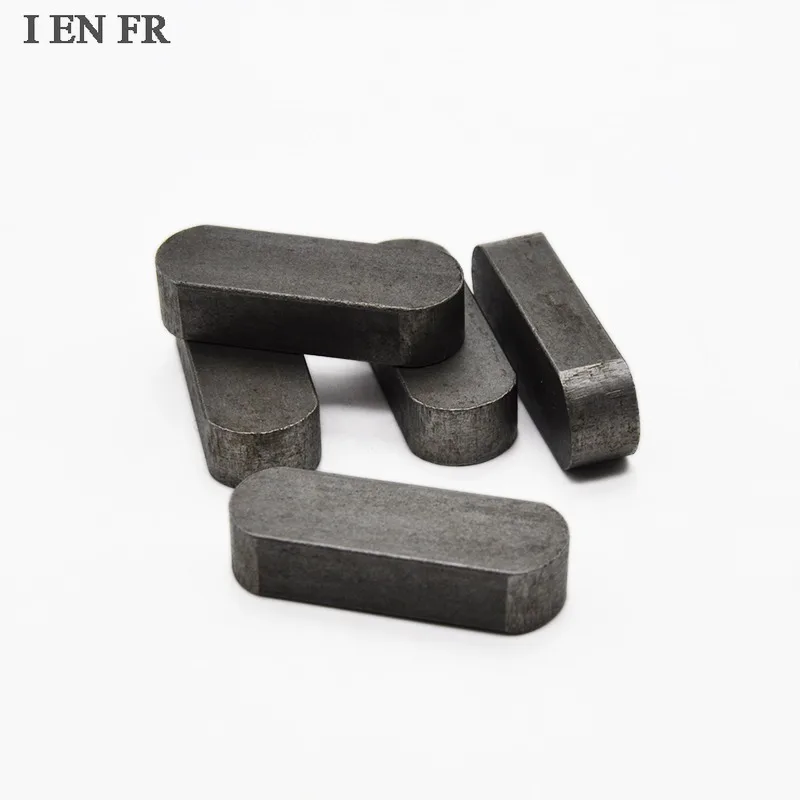 

M3 M4 M5 A3 Steel A2 Parallel Key Round Ended Drive Shaft Flat Keyway Pin GB1096 Safety Pin