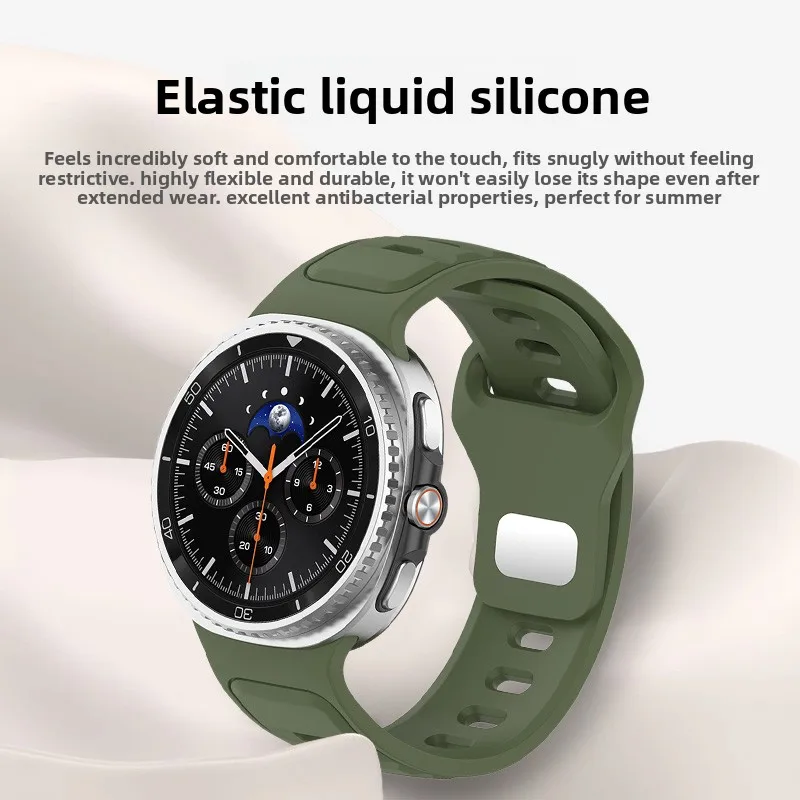 Applicable to Samsung Samsung 8 Classic Functional Wind Rubber Strap New Watch40m Premium Sports Replacement Strap