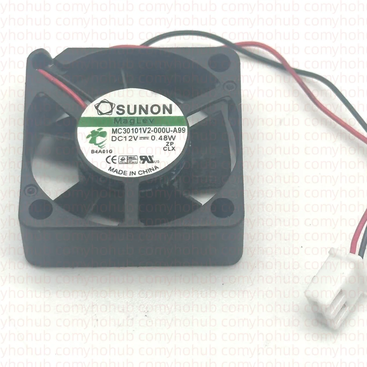 

Ltsf For SUNON MC30101V2-000U-A99 DC 12V 0.48W 30x30x10mm 2-Wire Server Cooling Fan 3cm