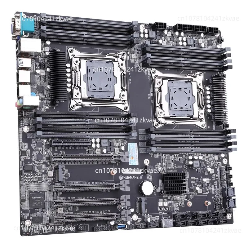 For X10X99 16D Dual CPU Server Motherboard  LGA 2011-3 DDR4 ECC RAM Support  M.2 SATA3.0 USB3.0