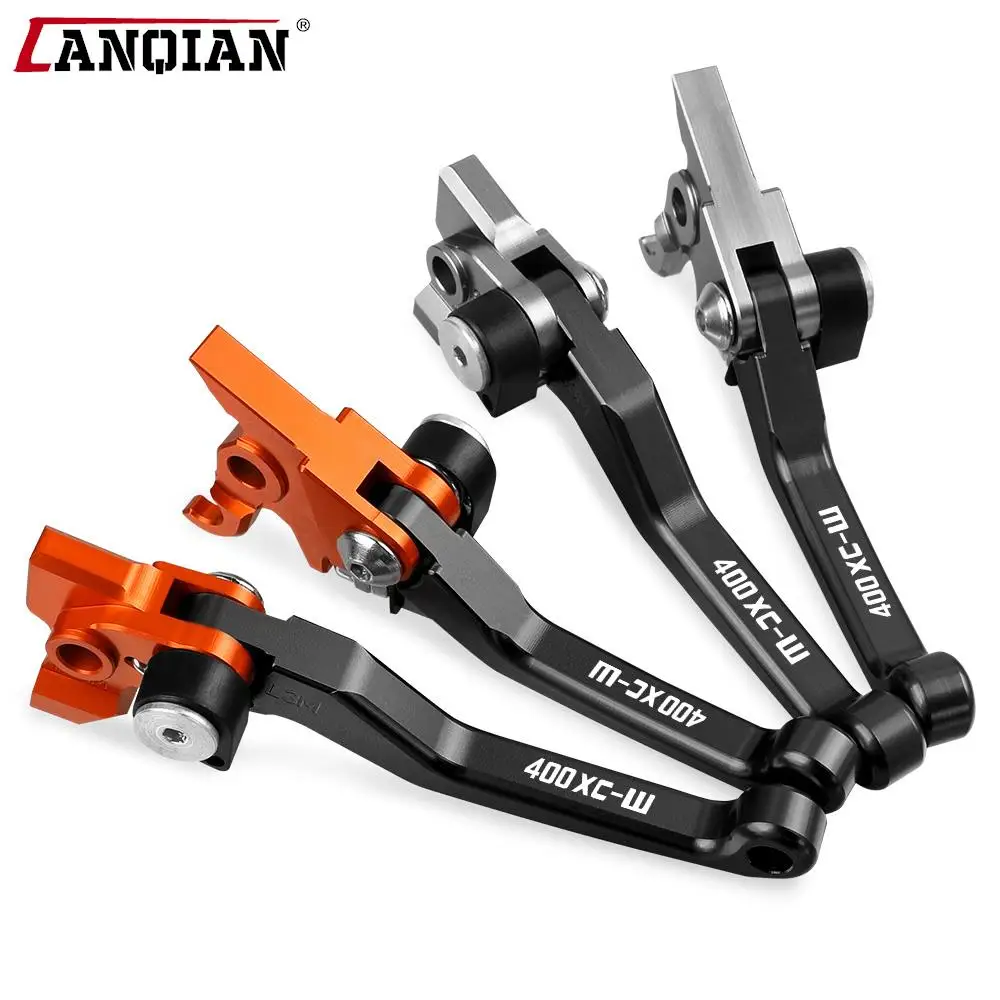 Motocross Foldable Pivot Dirt Bike Brake Clutch Levers Handle Lever Accessories Fit FOR 400XCW 400 XC-W 2008 2009 2010 400XC-W